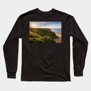 Looking towards Little Tor, Great Tor and Tor Bay, Gower Long Sleeve T-Shirt